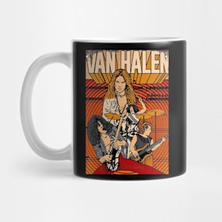 VAN HALEN MERCH VTG Mug